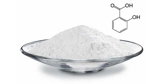 Keramin съдържа салицилова киселина
